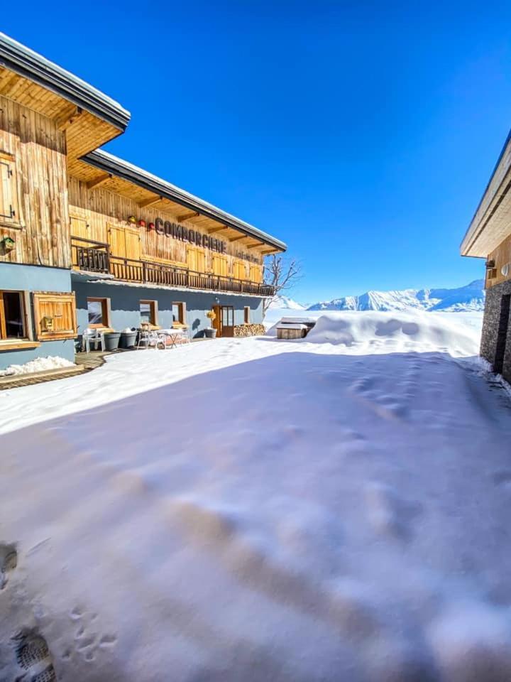 La Principaute De Comborciere Hotel Fontcouverte-la-Toussuire Eksteriør billede