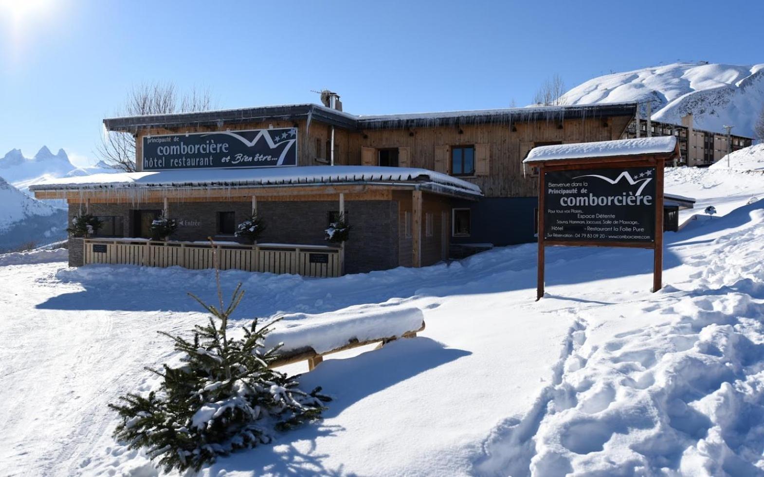 La Principaute De Comborciere Hotel Fontcouverte-la-Toussuire Eksteriør billede