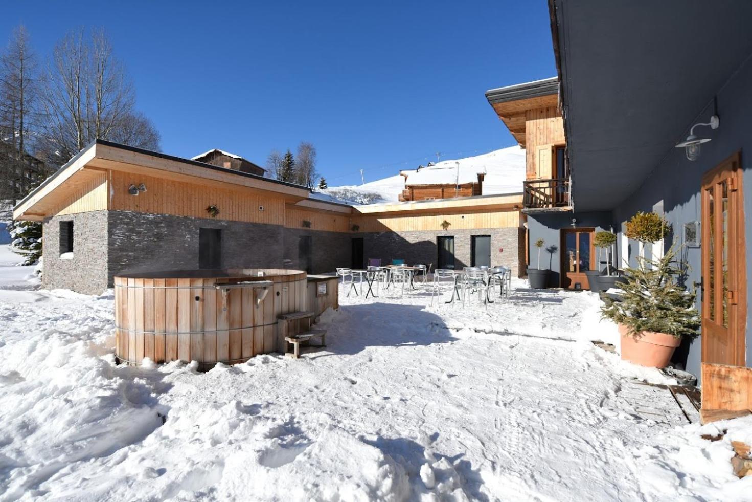 La Principaute De Comborciere Hotel Fontcouverte-la-Toussuire Eksteriør billede