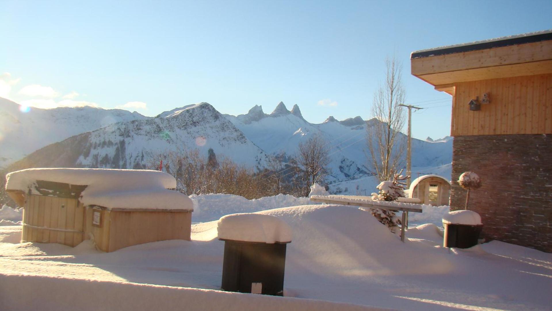 La Principaute De Comborciere Hotel Fontcouverte-la-Toussuire Eksteriør billede